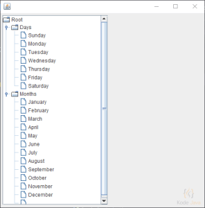 Swing JTree Demo