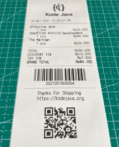Android Bluetooth Thermal Printer