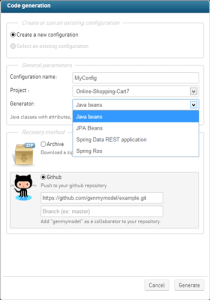 UML Java Code Generator