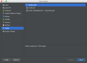 New Kotlin Project Setup
