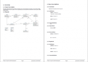 UML PDF Export