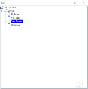 JTree Node Color Demo
