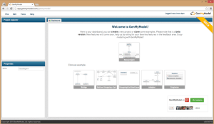 GenMyModel Dashboard