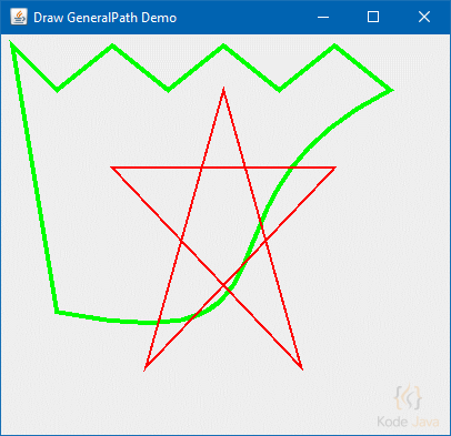 Draw 2D General Path