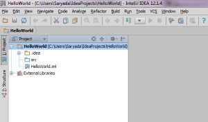 Project Explorer Window