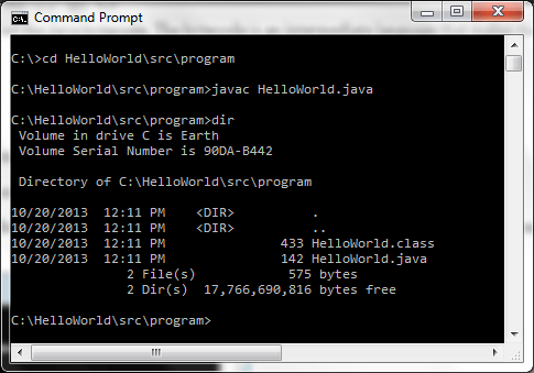 Compiling Hello World