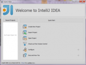 Welcome to IntelliJ IDEA